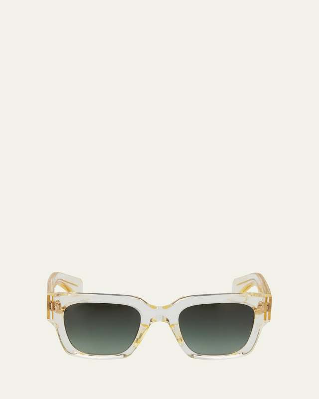 Enzo Square Acetate Sunglasses